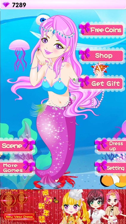 Mermaid Princess - Dress Up Game For Kids