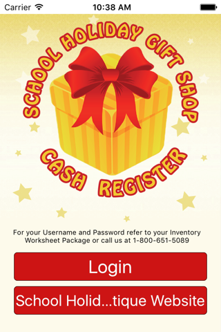 School Holiday Boutique Cash Register App screenshot 2