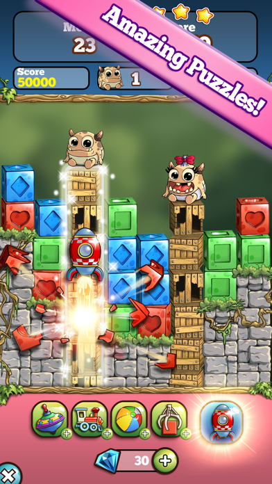 Baby Blocks - Puzzle Monsters! Screenshot 2