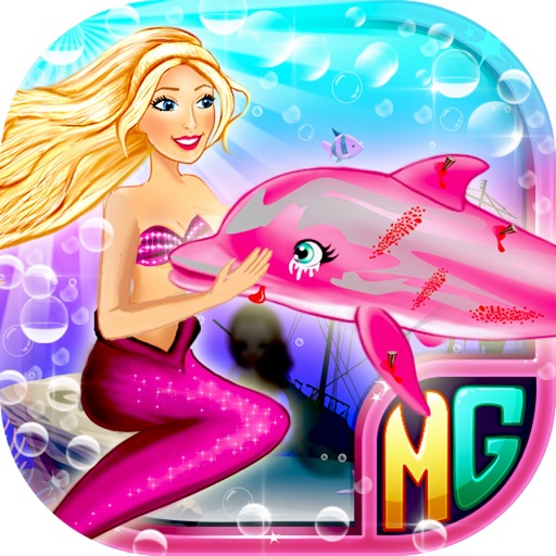 Princess Dolphin Treatment Icon