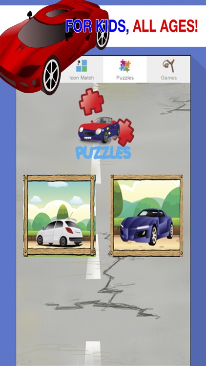 Car Games for Little Kids - Play Puzzles and Sounds screenshot-3