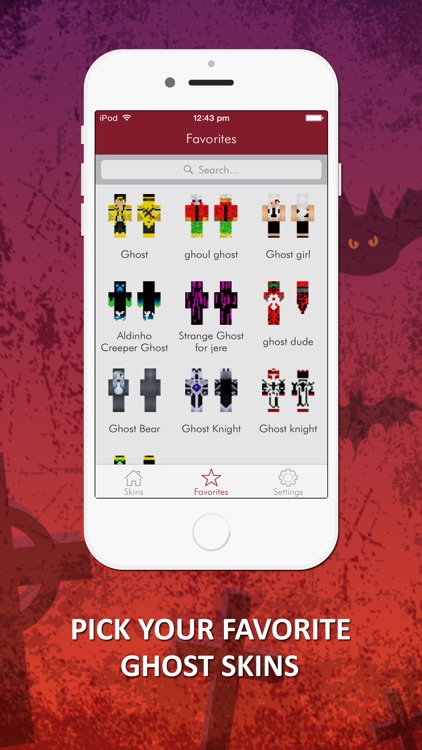 Best Ghost Skins for Minecraft PE & PC screenshot-3