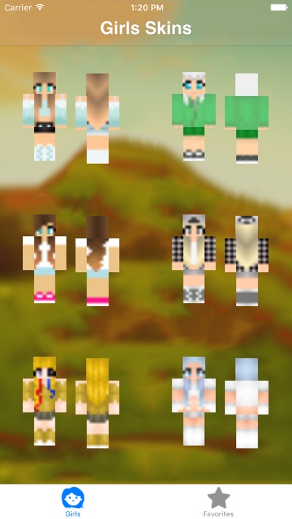 Girls Skins for Minecraft pe