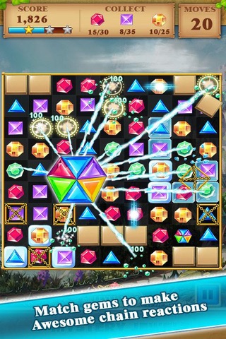 Match 3 Diamond Crush FREE screenshot 3