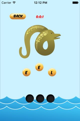 Sea Animals Theme Puzzle Game & Spell Checker screenshot 4