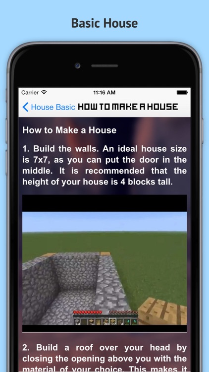 House tips and ideas guide for Minecraft - Step by step build your home
