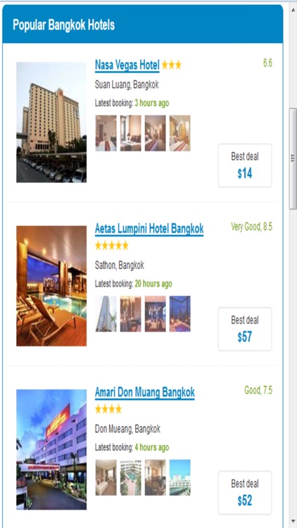 Bangkok Hotels & Maps screenshot-3
