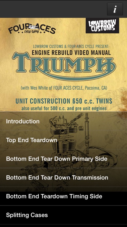 Triumph Engine Rebuild