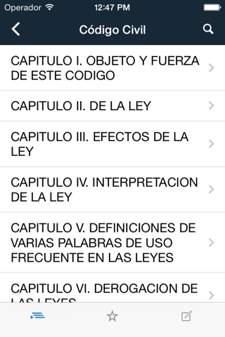 Mobile Legem - Códigos de la República de Colombia screenshot 2