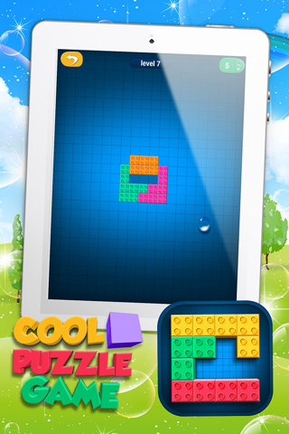 Cool Block Puzzle Game – Move Colorful Blocks To Fit & Fill The Grid Box screenshot 4