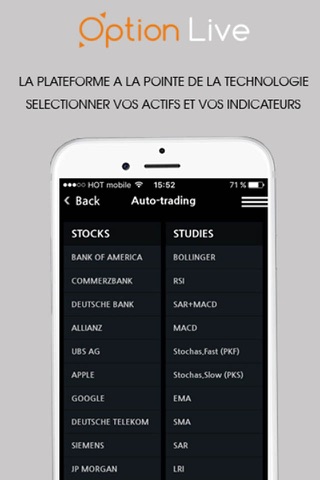 Optionlive - Mobile trading screenshot 4