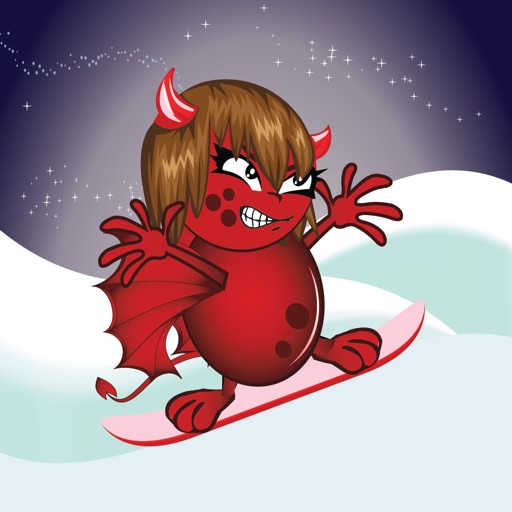 Devil Rush Free - Horror Snow.board.ing Party Icon