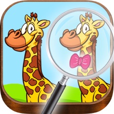 Activities of Find the difference: learning game animals