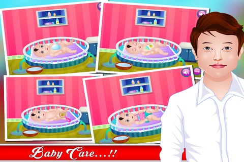 Little Newborn Baby Birth Game screenshot 4