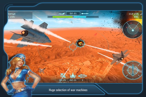 Battle of Warplanes: Air War - náhled