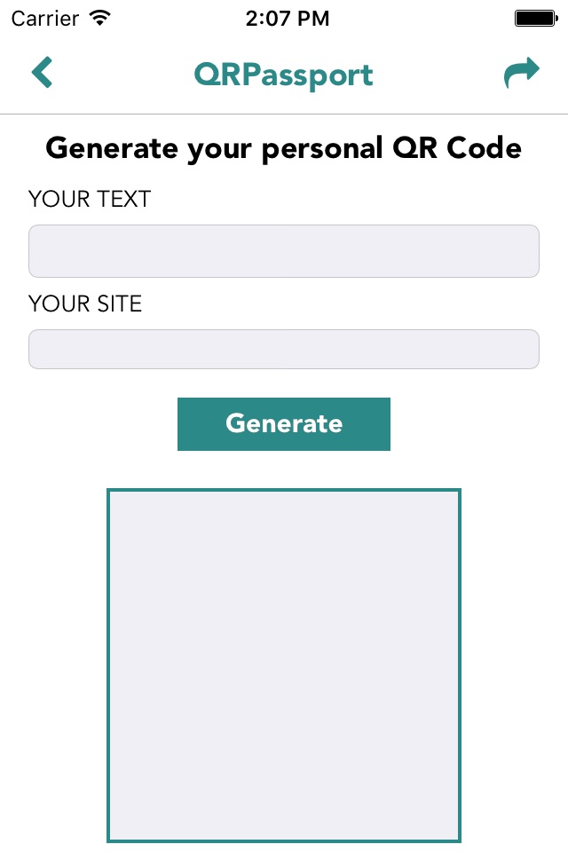 QRPassport - Easy Scanner and QRCode Generator screenshot 4