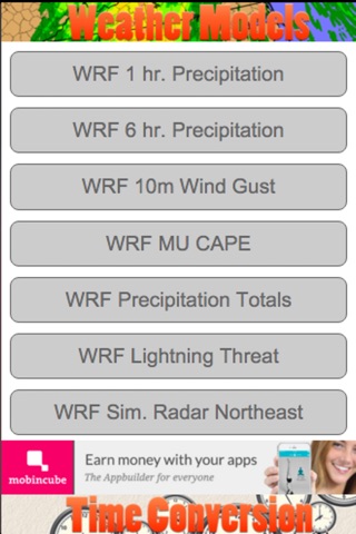 Weather Models screenshot 2