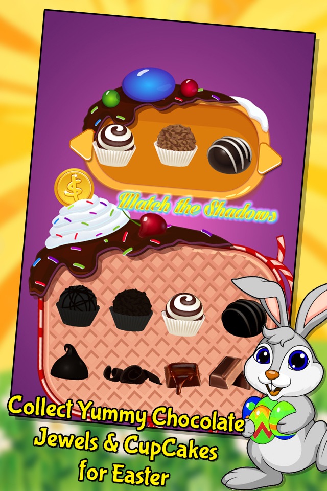 Surprise Eggs Easter's Greetings - Peel, scratch & squeeze the yolk to collect hidden gifts in Bunny's Easter basket screenshot 3