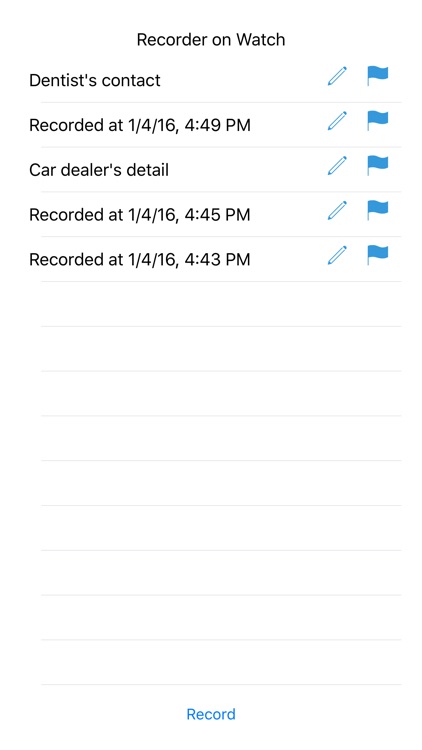 Recorder on Watch screenshot-3