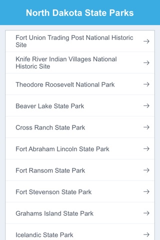 North Dakota State Parks & National Parks screenshot 2