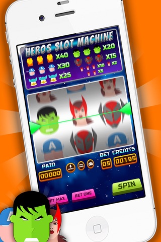 Heros Slot Machine screenshot 3