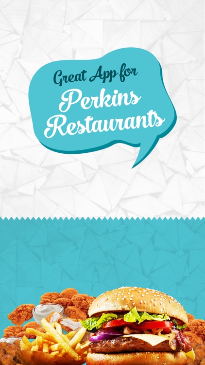 Great App for Perkins Restaurants