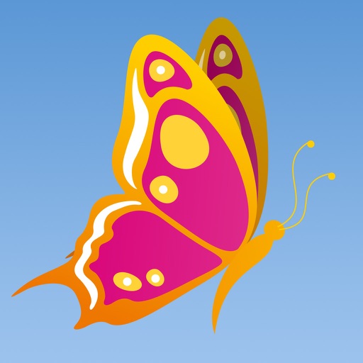Fly Butterfly: Tap-to-Bounce Arcade Game icon