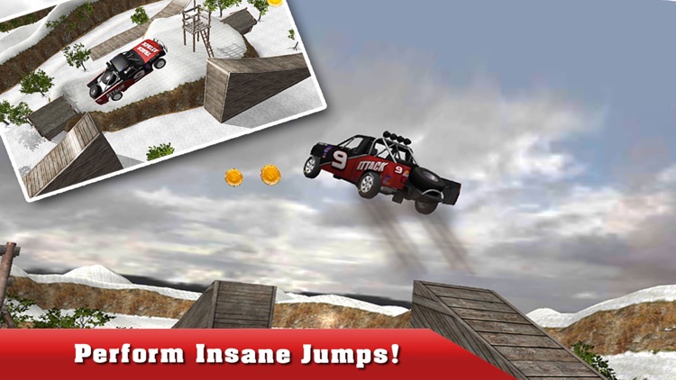 Winter 4x4 Offroad Truck Stunt Driving Racing Sim an Extreme Car Driver Game