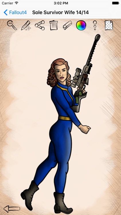 Drawing Tutorials For Fallout Characters screenshot-4