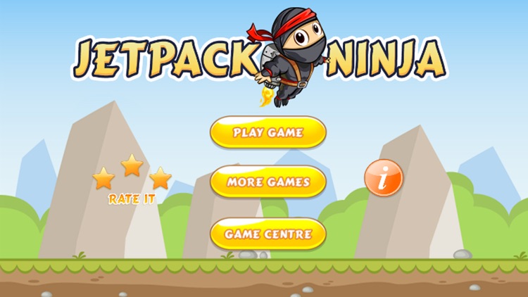 Ninja Warrior Jetpack - Super Hero Fly in Jungle Castle World screenshot-3