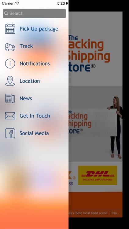 The Shipping Store App