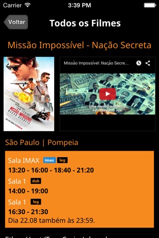 Itaú Cinemas screenshot 4