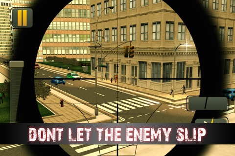 Modern City Sniper Assassin 3D : Bravo Sniper Gangster Shooter - Free HD 2016 screenshot 2