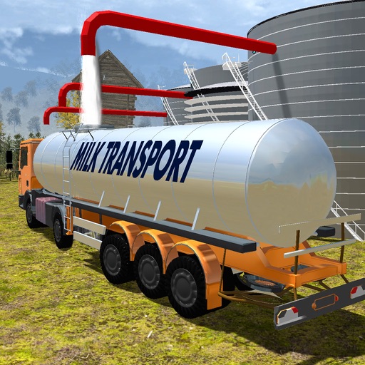 Off Road Milk Tanker Transport-er Sim-ulator iOS App