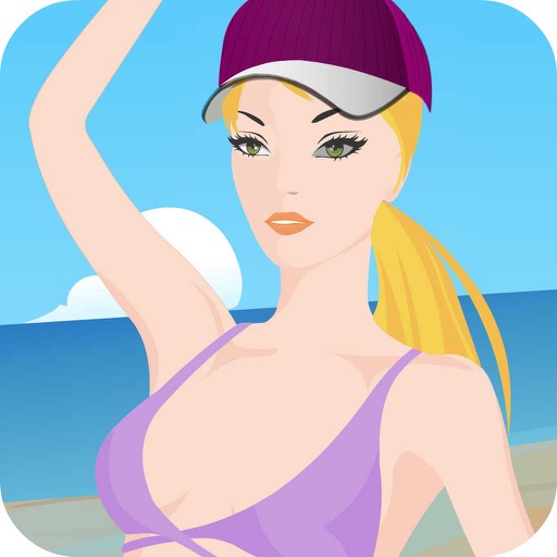 Beach Volleyball Dress Up Icon