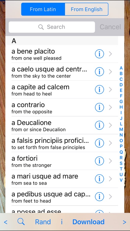 Latin Phrases