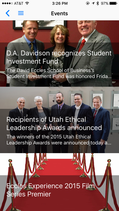 How to cancel & delete University of Utah David Eccles School of Business News from iphone & ipad 2