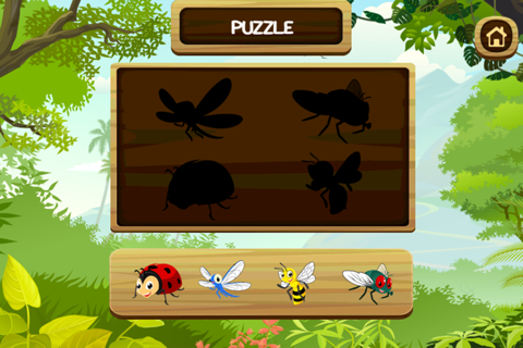 Insect Vocabulary Words English Language Learning Game for Kids ,Toddlers and Preschoolers screenshot 3