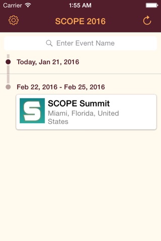 SCOPE Summit 2016 screenshot 2