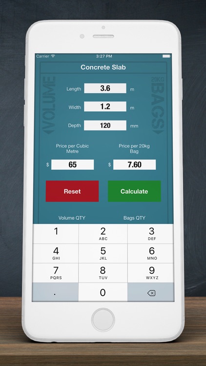 DIY Concrete Metric - Concrete Calculator