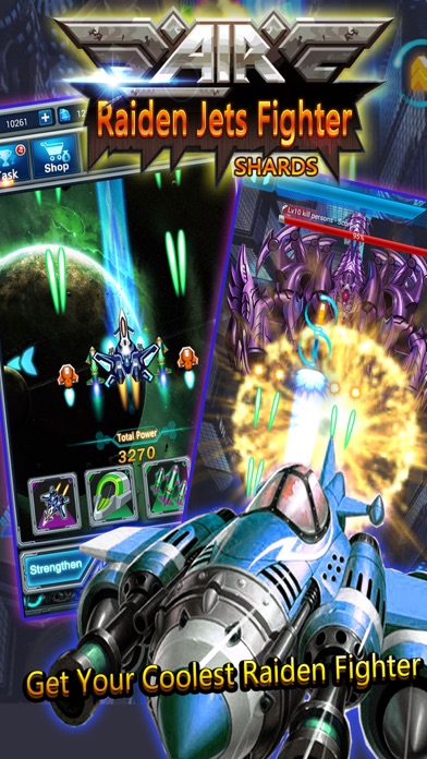 How to cancel & delete Raiden Jets Fighter: Arcade Craft Shooting Game from iphone & ipad 4