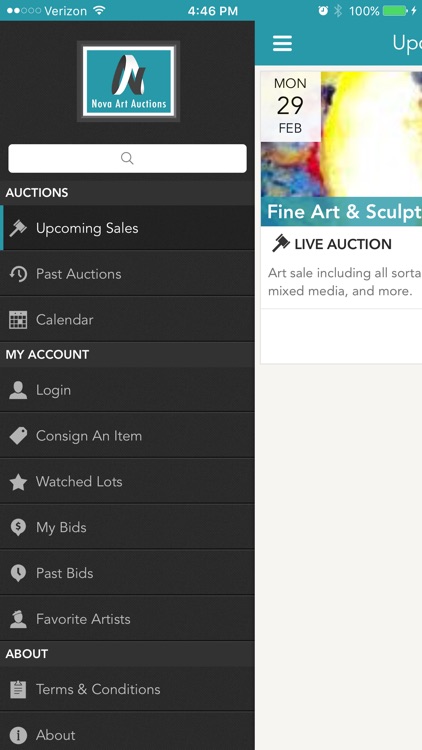 Nova Art Auctions screenshot-4
