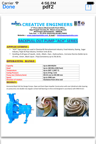Creative Engineers - Malhar Pumps screenshot 2