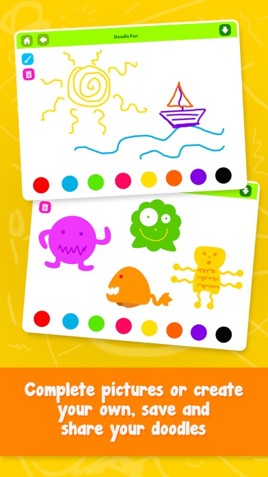 How to cancel & delete Doodle Fun ! Draw Play Color for Kids Boys & Girls from iphone & ipad 4