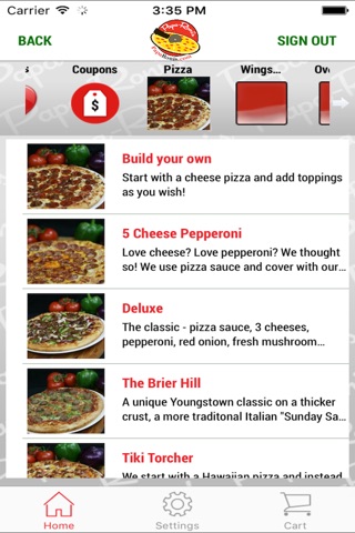 Papa Ronis Pizza and Ice Cream screenshot 3