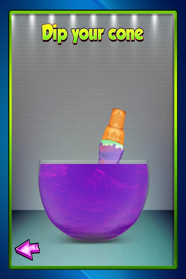 Frozen Goodies Fun Ice Cream Cone and Smoothie Maker Games for Kids screenshot 3