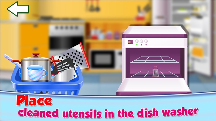 Kids Dish Washing & Cleaning - Play Free Kitchen Cleaning Game