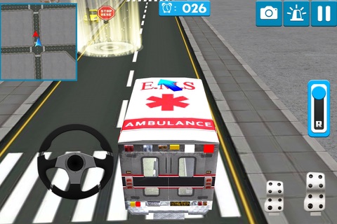 Ambulance Driver 3d Simulator Games screenshot 3