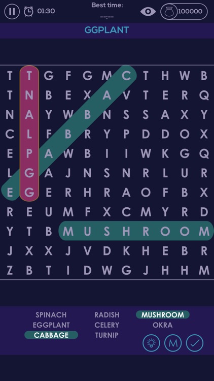 Word Search Smart - Brain up training fun game to find crush hidden words! screenshot-3