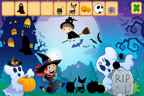 Happy Halloween Puzzles screenshot 3